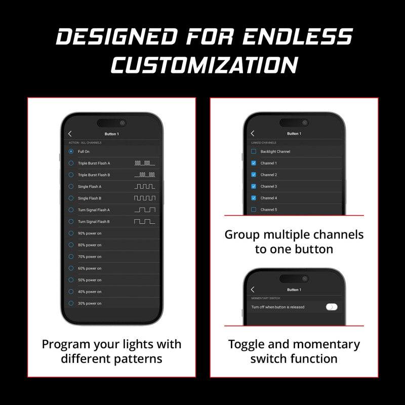 Diode Dynamics DD8373 D-Switch 8 Button Controller Kit