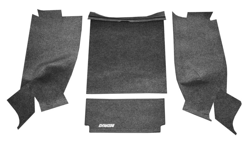 BedRug BRYJ87R 87-95 Jeep YJ Rear Kit 4pc Cargo Kit (Incl Tailgate & Cargo Liner)