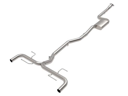 aFe 49-36903 17-21 Alfa Romeo Giulia L4-2.0L (t) Mach Force-Xp 2in to 2-1/2in 304SS Cat-Back Exhaust