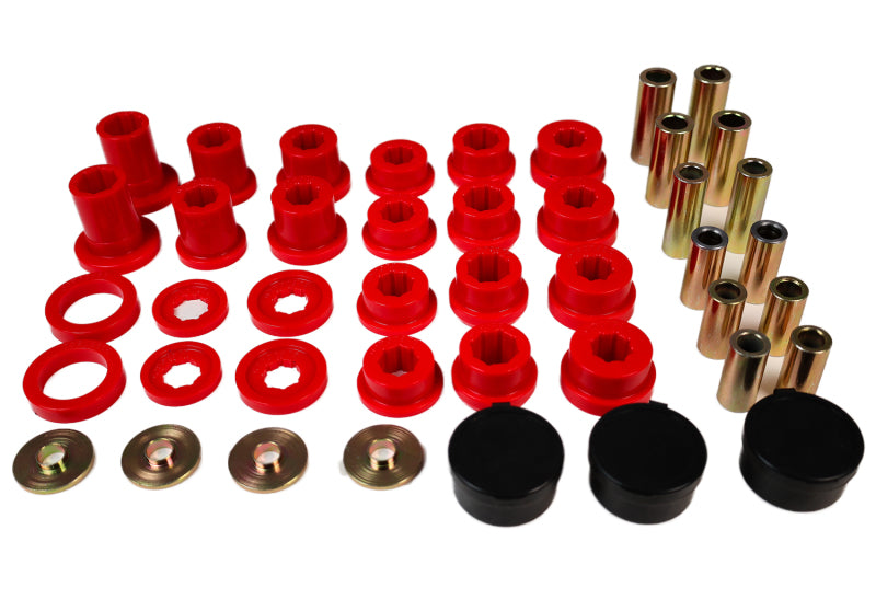 Energy Suspension 8.3140R 01-05 Lexus IS300 Rear Control Arm Bushing Set - Red