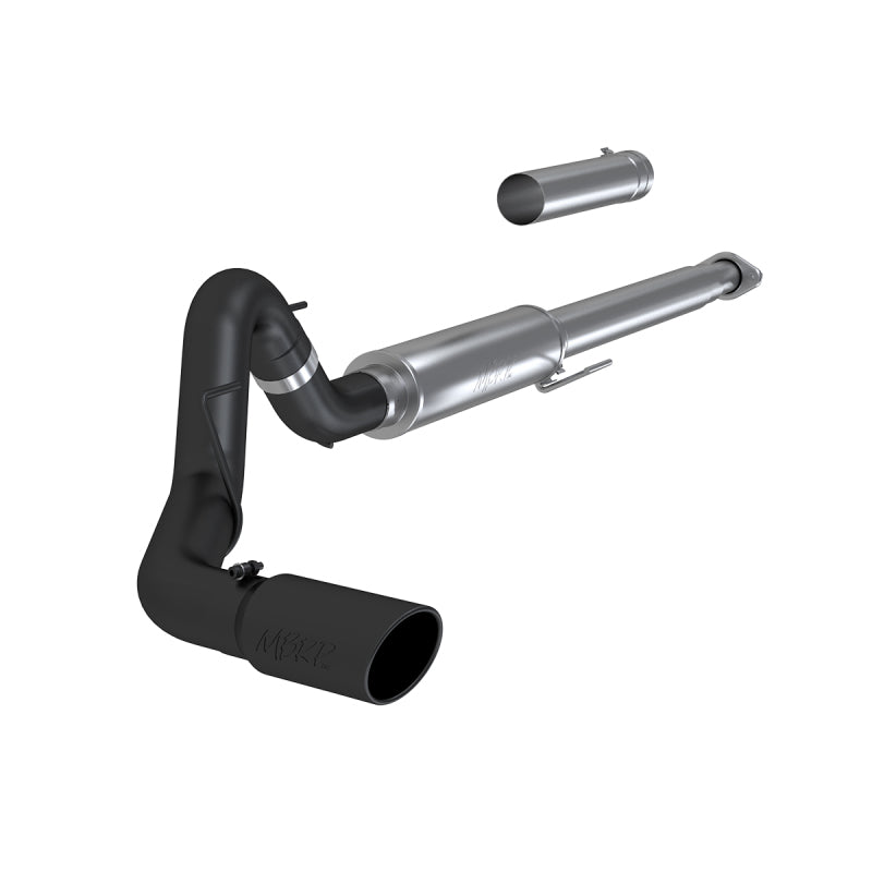 MBRP S5259BLK 2015 Ford F-150 2.7L / 3.5L EcoBoost 4in Cat Back Single Side Black Exhaust System