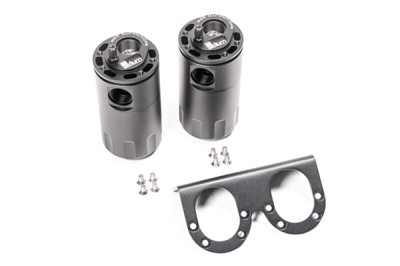 Radium Engineering 20-0005-FL Dual Universal Catch Can Kit - Fluid Lock
