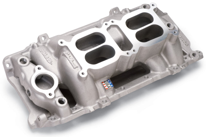 Edelbrock EDE7520 BBC Performer RPM Dual Quad A/G Manifold - O/P