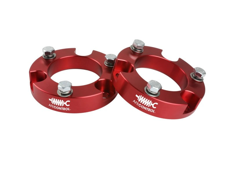 aFe 416-72T001-R CONTROL 2.0 IN Leveling Kit 05-21 Toyota 4Runner/FJ Cruiser/Tacoma - Red