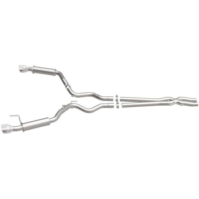 Magnaflow 19099 MagnaFlow Cat Back, SS, 2.5in, Competition, Dual Split Polished 4.5in Tips 2015 Ford Mustang V6 3.7L