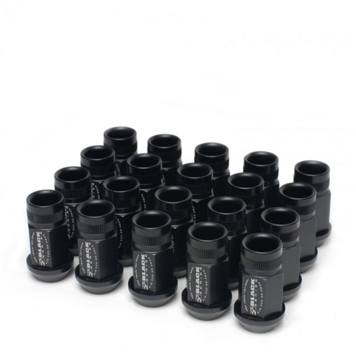 Skunk2 Racing 520-99-0853 Skunk2 12 x 1.5 Forged Lug Nut Set (Black Series) (16 Pcs.)