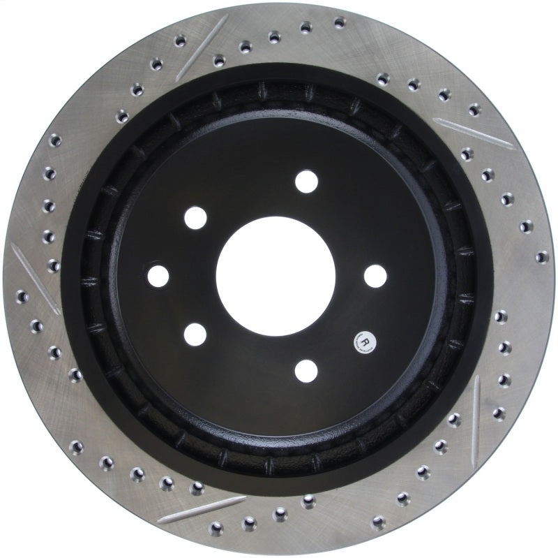 Stoptech 127.42101R StopTech Infiniti G37 / Nissan 370Z SportStop Slotted & Drilled Rear Right Rotor