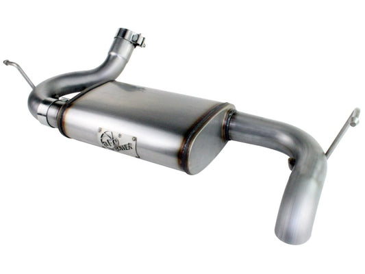 aFe 49-46219 MACHForce XP 07-17 Jeep Wrangler V6-3.6/3.8L 409 SS 2.5in Axle-Back Exhaust