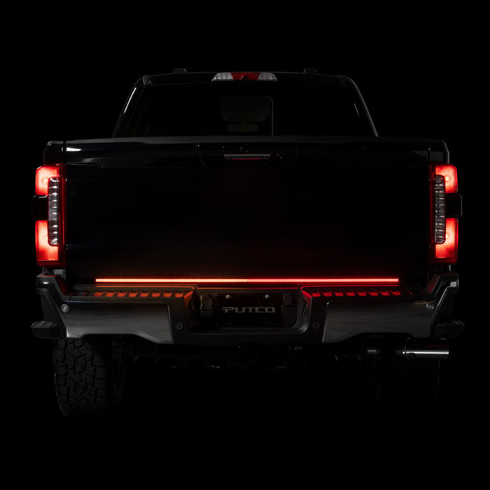 Putco 760060-26 23-24 Ford SuperDuty F-250/F-350/F-450 60In Freedom Tailgate Bars w/ LED Taillamps Blade