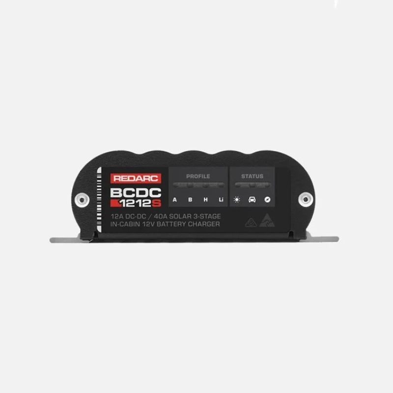 REDARC BCDC1212S DC/DC Vehicle to Trailer Battery Charger w/MPPT 40A Solar Control - 12A