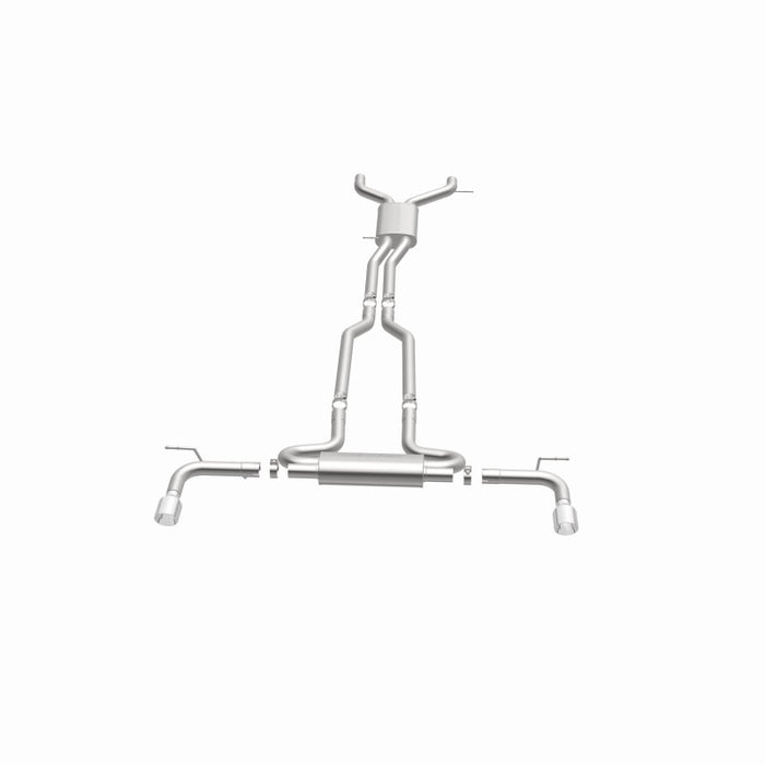 Magnaflow 15085 MagnaFlow 07 Audi Q7 V8 4.2L Dual Split Rear Exit Stainless Cat-Back Perf Exhaust