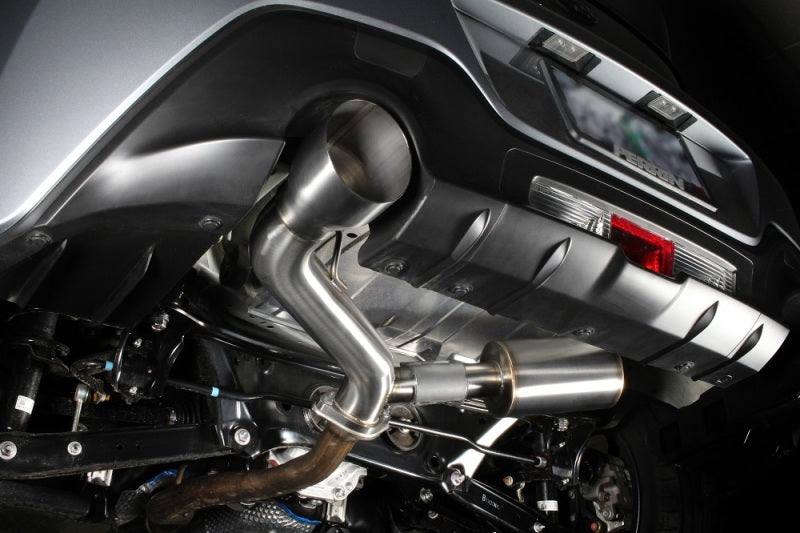 Perrin Performance PSP-EXT-368BR PERRIN 22-25 Subaru BRZ / Toyota GR86 Axle Back Exhaust SS (Single Side Exit w/Helmholtz Chamber)