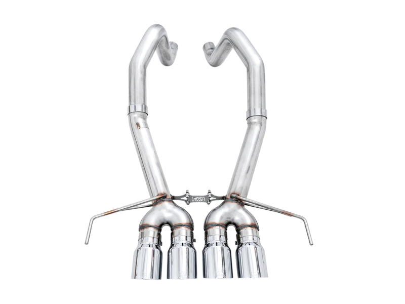 AWE Tuning 3020-42073 14-19 Chevy Corvette C7 Z06/ZR1 (w/AFM) Track Edition Axle-Back Exhaust w/Chrome Tips