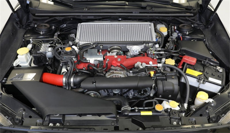 AEM Induction 21-836WR 2018 Subaru WRX STI 2.5L H4 F/I Cold Air Intake System - Wrinkle Red
