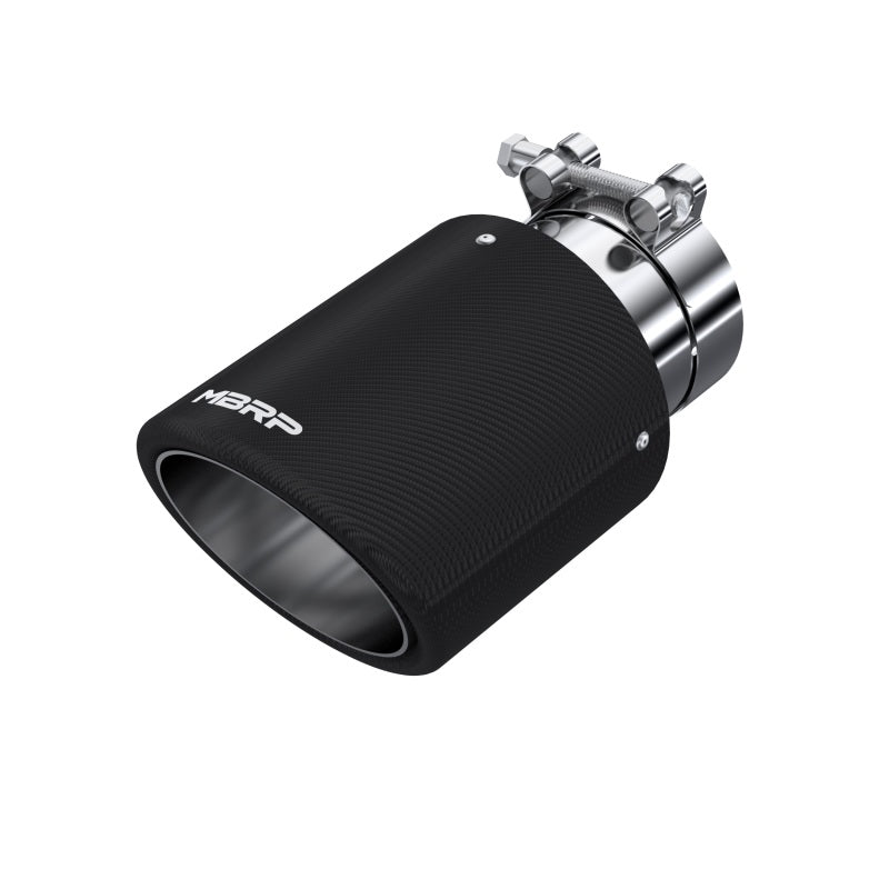 MBRP T5151CF Universal Carbon Fiber Tip 4.5in OD / 3in Inlet / 7.7in L