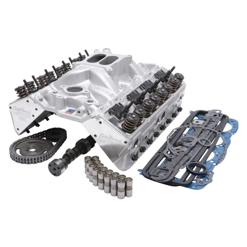 Edelbrock EDE2038 E-Street Power Top End Package - SBC 57-86