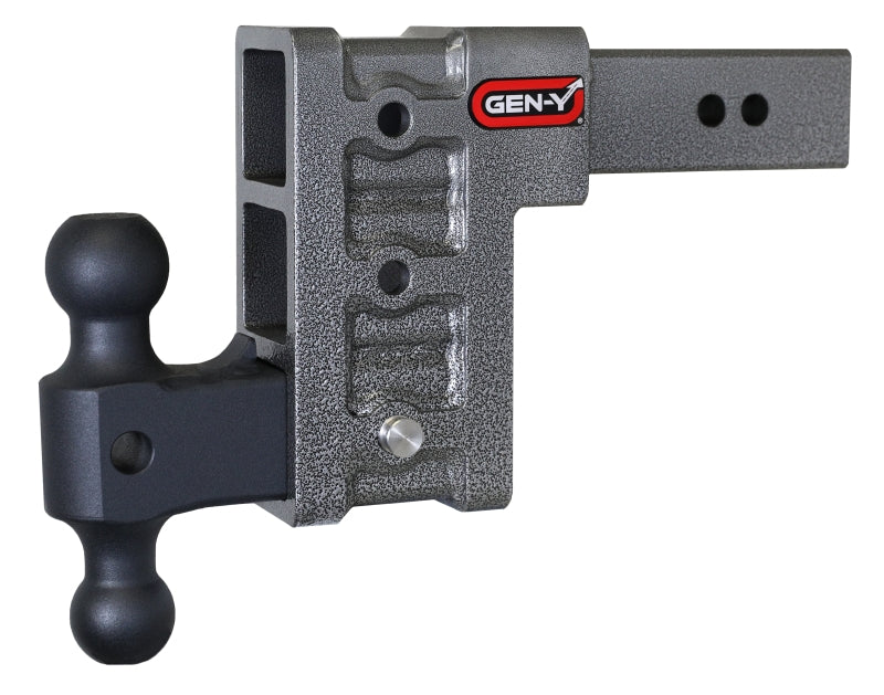 GEN-Y Hitch GH-613 Gen-Y Mega Duty 2.5in Shank 6in Drop 3K TW 21K Hitch w/GH-061 Dual-Ball