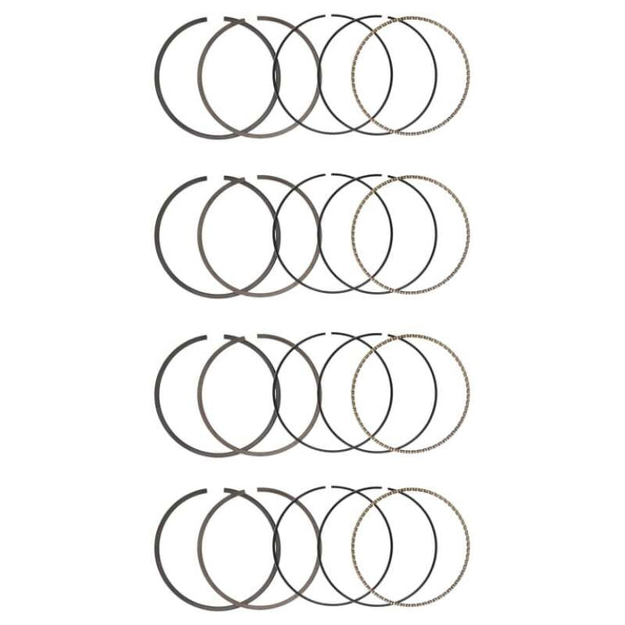 Manley Performance 46875-4 Manley 87.5mm File Fit 1.2mm x1.2mmx2.8mm Standard (7-11lbs) Ring Set
