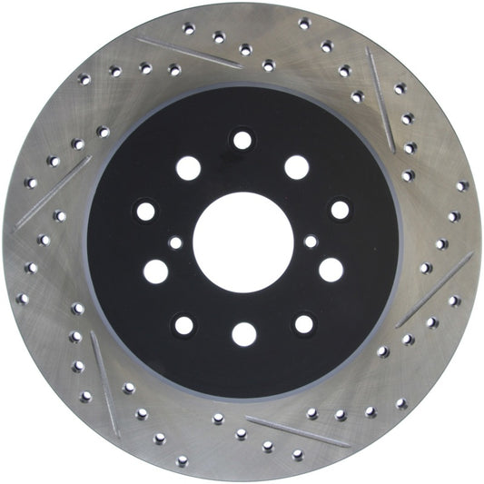 Stoptech 127.44105L StopTech 5/93-98 Toyota Supra Left Rear Slotted & Drilled Rotor