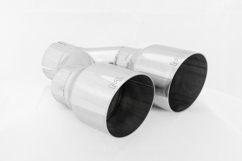 MBRP T5171 Universal T304 SS Dual Tip 3.5in OD/2.5in Inlet