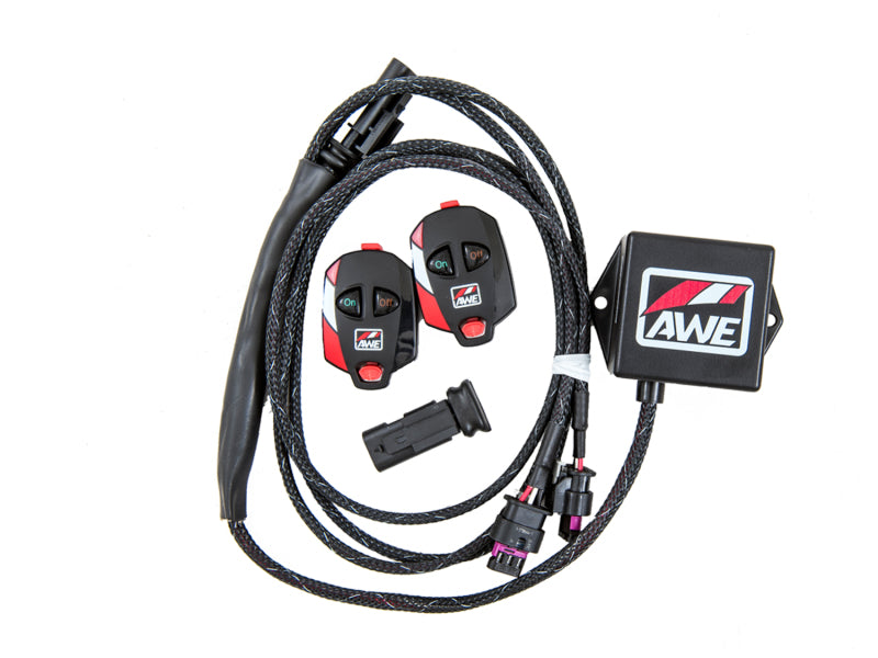 AWE Tuning 3025-33024 Ford Focus RS SwitchPath Cat-back Exhaust - Diamond Black Tips