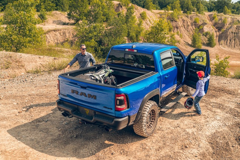 AMP Research 76240-01A 19-22 RAM 1500 All Cabs PowerStep Plug N Play - Black (Incl OEM Illumination)