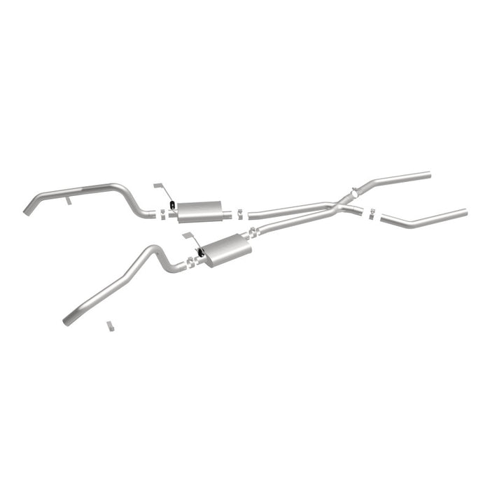 Magnaflow Perf Exhaust MAG15896 67-69 GM F Body 2.5in Dual Exhaust System