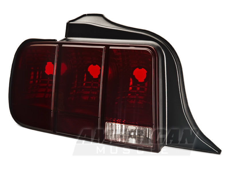 Raxiom 05-09 Ford Mustang Tail Lights- Black Housing (Smoked Lens)