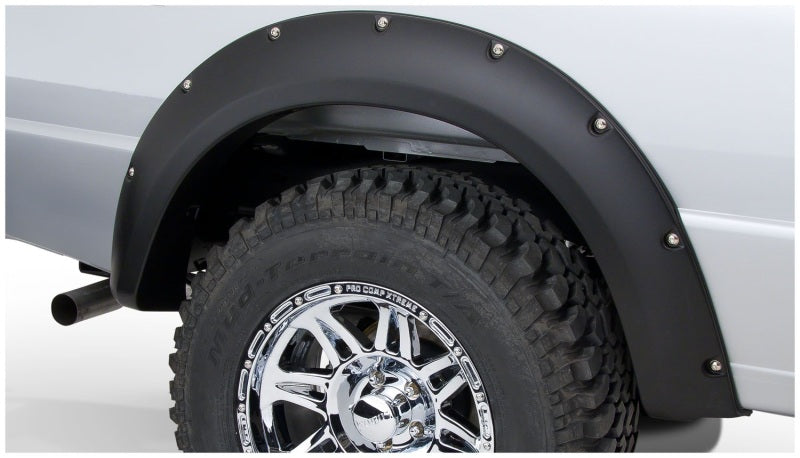 Bushwacker 21915-02 93-11 Ford Ranger Styleside Pocket Style Flares 4pc 72.0/84.0in Bed - Black