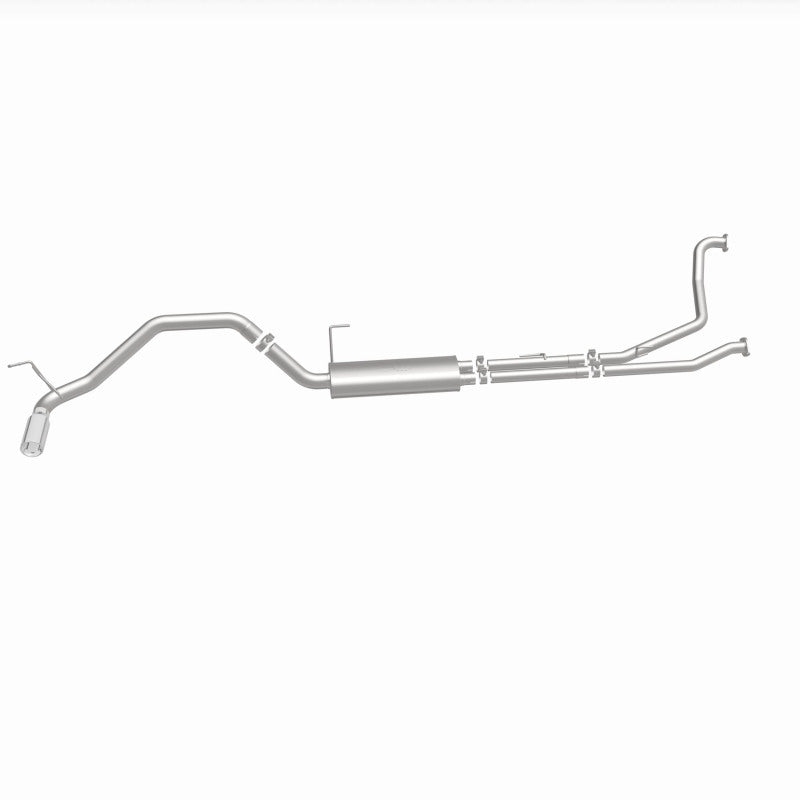 Magnaflow 19421 MagnaFlow CatBack 07-15 Nissan Titan V8 LGAS/LFLEX Single MF Polished Stainless Exhaust