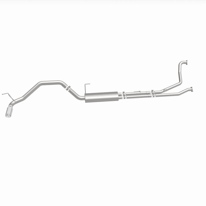 Magnaflow 19421 MagnaFlow CatBack 07-15 Nissan Titan V8 LGAS/LFLEX Single MF Polished Stainless Exhaust