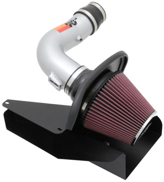 K&N Engineering 77-2583KS K&N 11-13 Ford Edge 3.5/3.7L-V6 Silver High Flow Performance Kit