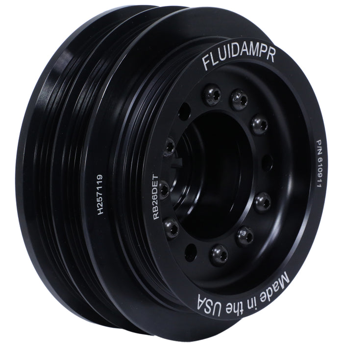 Fluidampr 610911 Nissan RB26DET Phase-2 BCNR33 GT-R / BNR-34 GT-R Steel Internally Balanced Damper