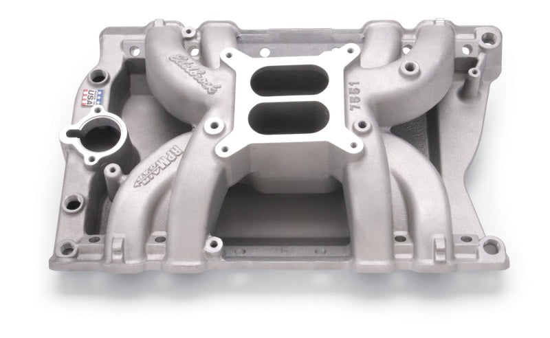 Edelbrock EDE7551 Olds Performer RPM Air Gap Manifold - 455