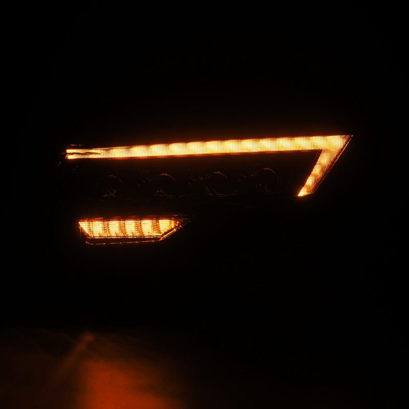 AlphaRex 880810 14-22 Toyota 4Runner (2021 Req. Conv) NOVA LED Proj HL Alpha-Blk Actv Lgt Seq. Sig + SB DRL