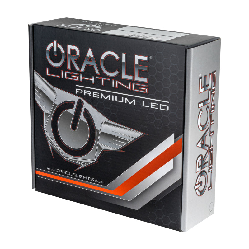 ORACLE Lighting 1334-001 Oracle Ford Mustang 10-13 WP LED Fog Halo Kit (Grille Style) - White SEE WARRANTY