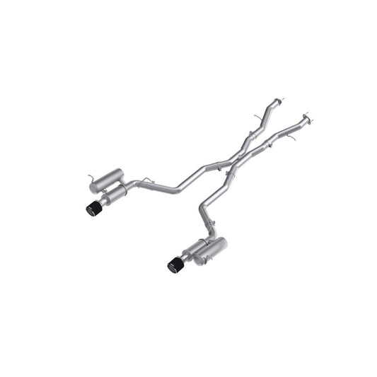 MBRP S51073CF 2011+ Dodge Durango T304SS 3.0in Cat-Back Dual Rear Exit Exhaust w/ Carbon Fiber Tips