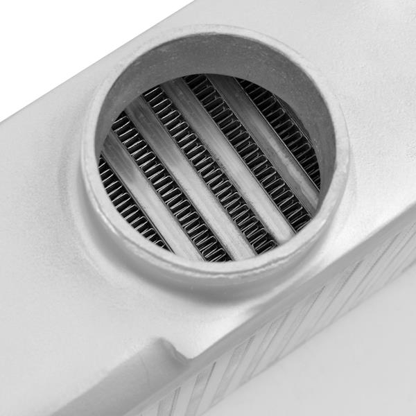 Mishimoto MMTMIC-WRX-01SLBL Subaru 02-07 WRX/04-07 STi Top-Mount Intercooler Kit - Powder Coated Silver & Blue Hoses