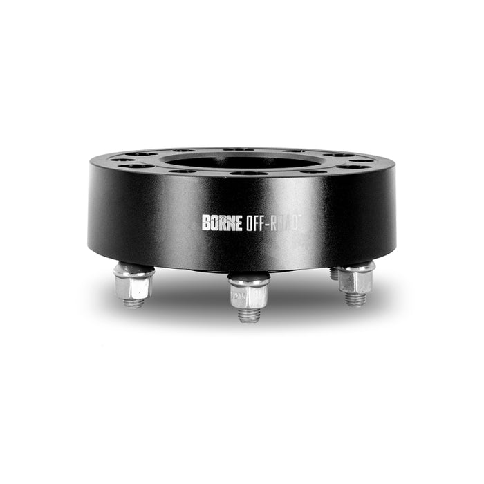 Mishimoto BNWS-001-500BK Borne Off-Road Wheel Spacers - 6x139.7 - 93.1 - 50mm - M12 - Black