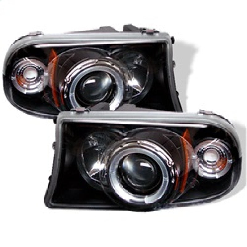SPYDER 5009784 Spyder Dodge Dakota 97-04/Durango 98-03 1PC Projector Headlights LED Halo LED Blk PRO-YD-DDAK97-BK