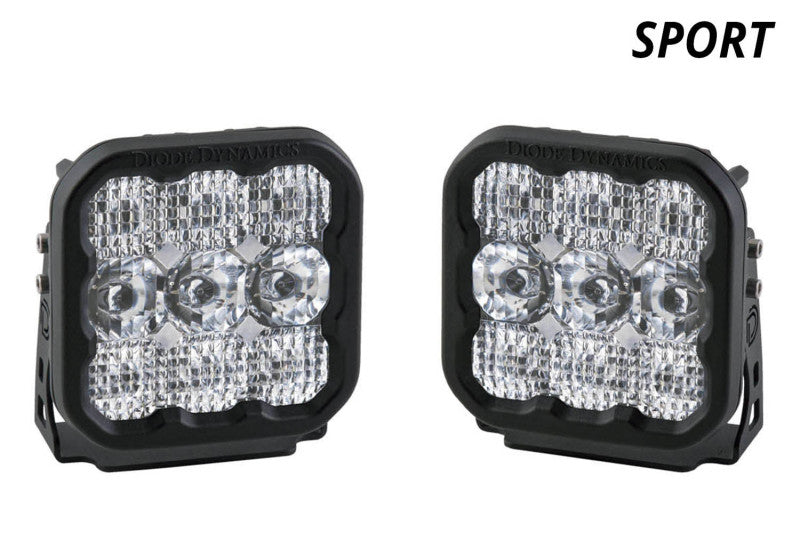 Diode Dynamics DD6769P SS5 LED Pod Sport - White Combo (Pair)