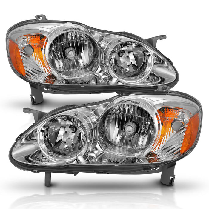 ANZO 121540 ANZ Crystal Headlights