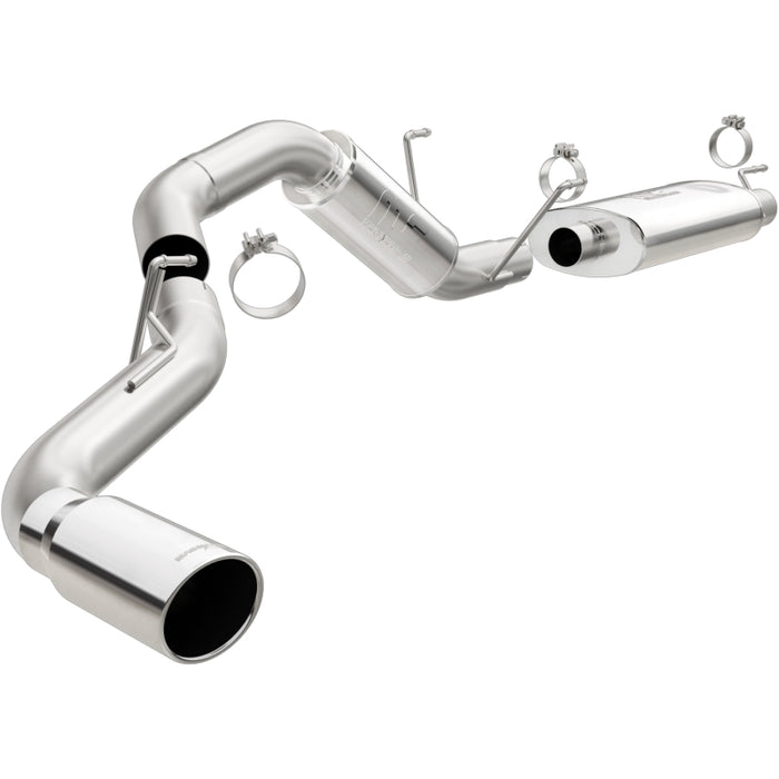 Magnaflow 19200 MagnaFlow Cat-Back, SS, 4in, Single Pass Side Rear Exit 5in Tip 14-15 RAM 2500 6.4L V8 CC LB/MC SB