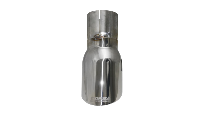 CORSA Performance TK006 Corsa Single Universal 3.0in Inlet / 4in Outlet Polished Pro-Series Tip Kit