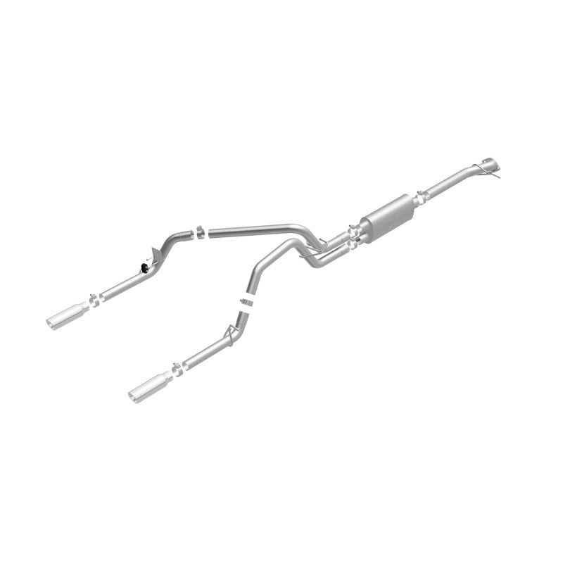 Magnaflow 19019 MagnaFlow Stainless Cat-Back Exhaust 2015 Chevy Colorado/GMC Canyon Dual Split Rear Exit 3.5in