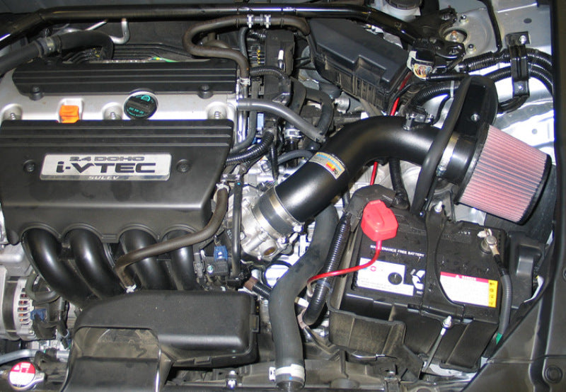 K&N Engineering 69-1211TTK K&N 08-09 Honda Accord L4-2.4L Typhoon Short RAM Intake