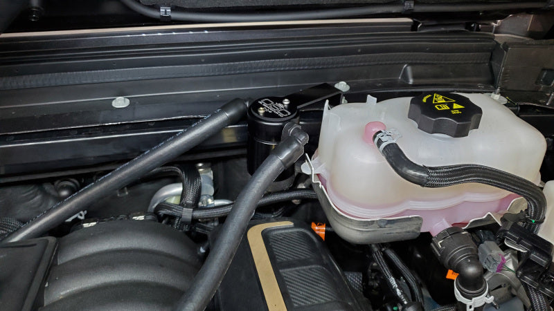 J&L 3072P-B 2021-2024 Jeep Wrangler 392 Oil Separator 3.0 Passenger Side - Black Anodized
