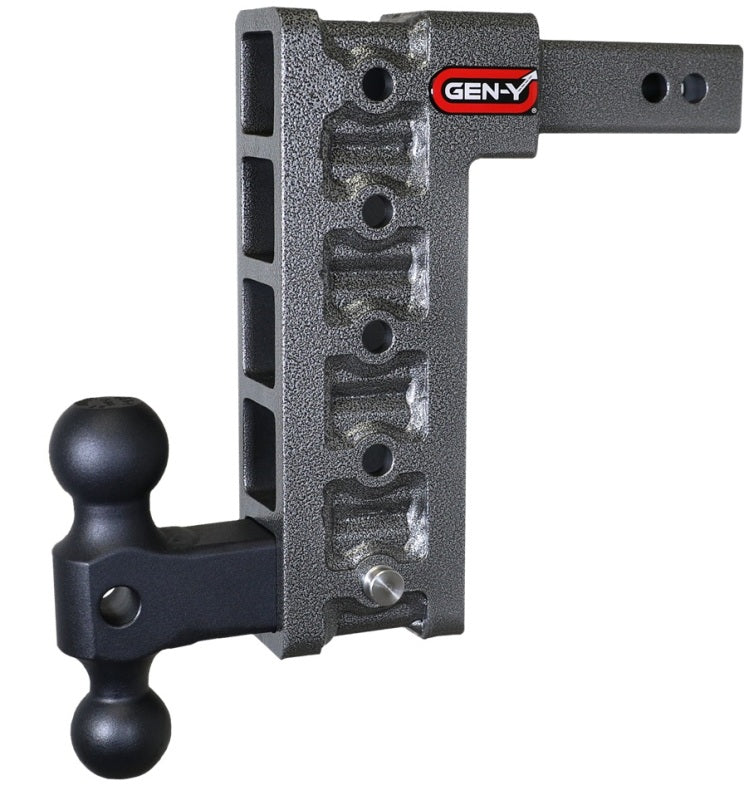 GEN-Y Hitch GH-315 Gen-Y Mega Duty 2in Shank 10in Drop 1.5K TW 10K Hitch w/GH-031 Dual-Ball