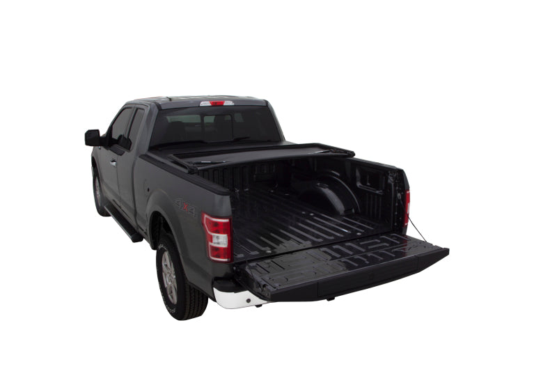 LUND 95050 Lund 99-17 Ford F-250 Super Duty (6.5ft. Bed) Genesis Tri-Fold Tonneau Cover - Black