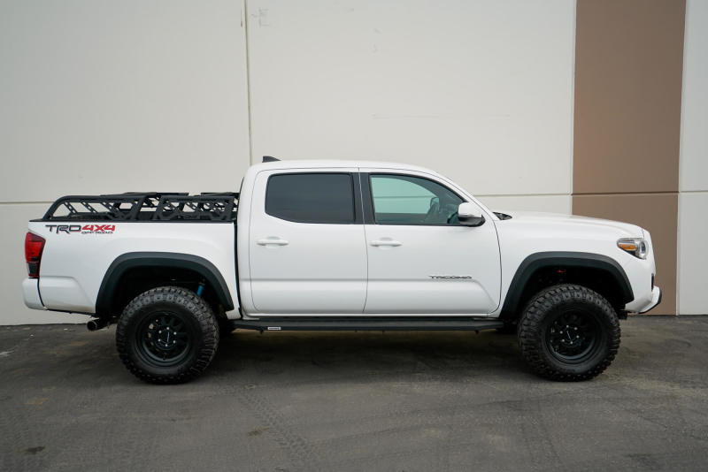 DV8 Offroad RRUN-01 20-22 Jeep Gladiator JT / 05-21 Toyota Tacoma Overland Bed Rack - 2pc. Adjustable